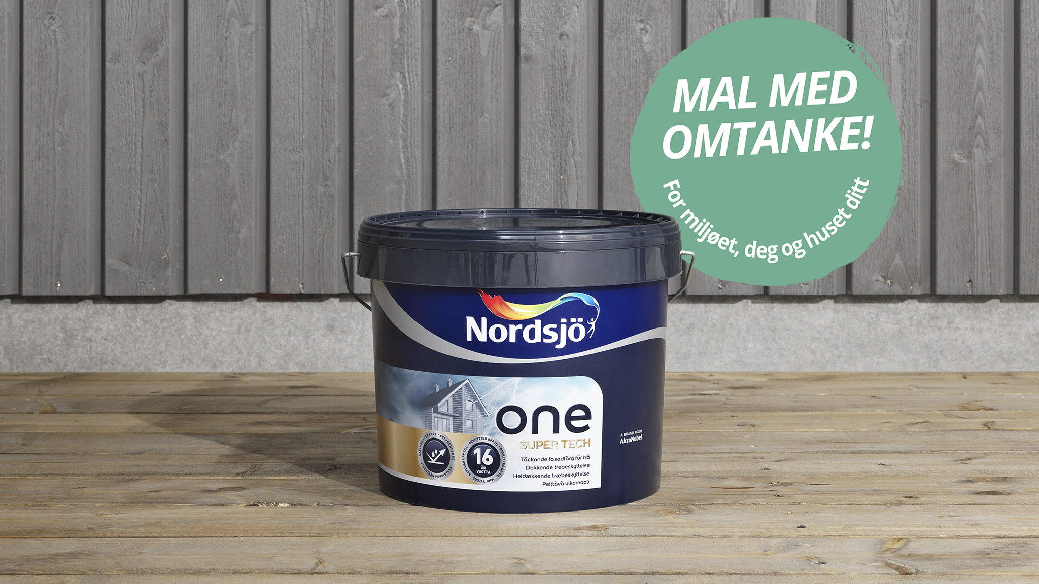 Mal med omtanke med miljømerket husmaling Mal med omtanke med miljømerket husmaling