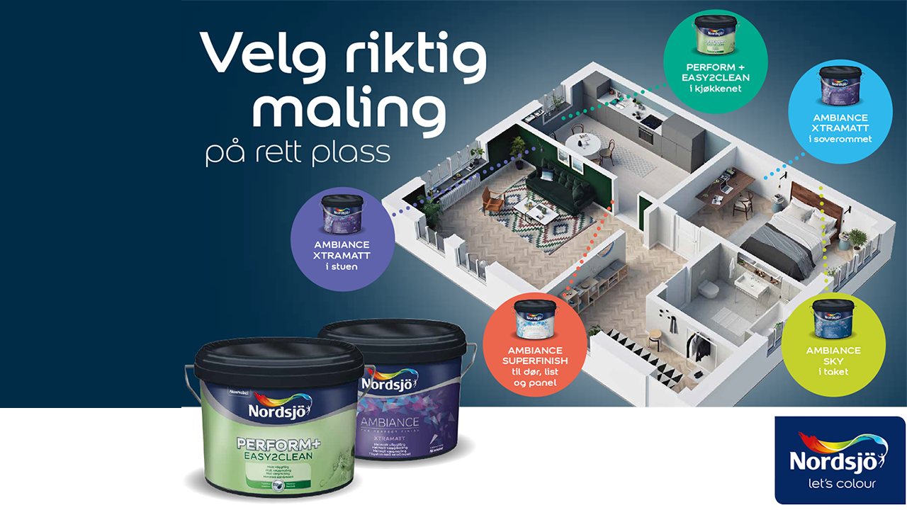 Riktig maling på rett plass - Ambiance maling Riktig maling på rett plass - Ambiance maling
