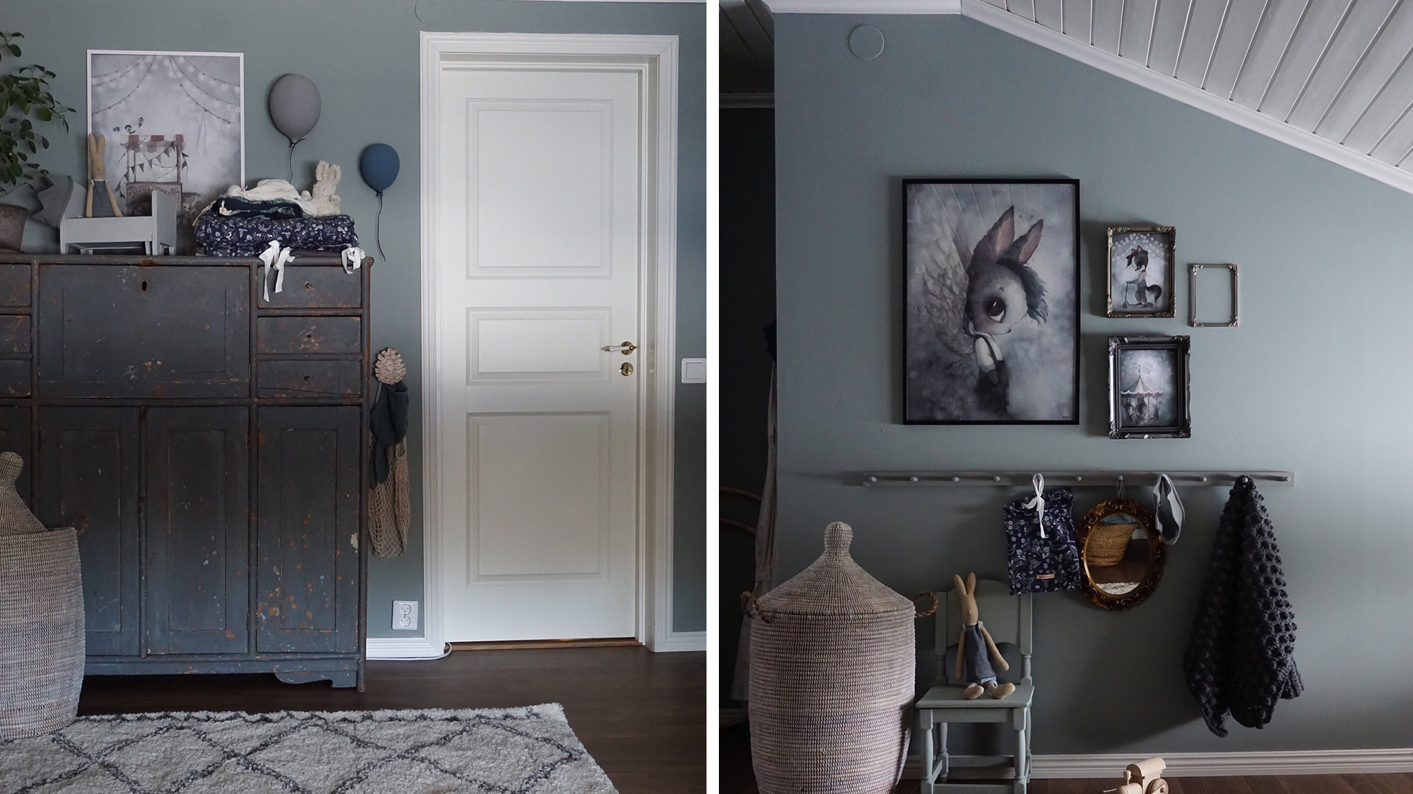 barneroms inspirasjon og grå farge på veggen og gamle møbler barneroms inspirasjon og grå farge på veggen og gamle møbler
