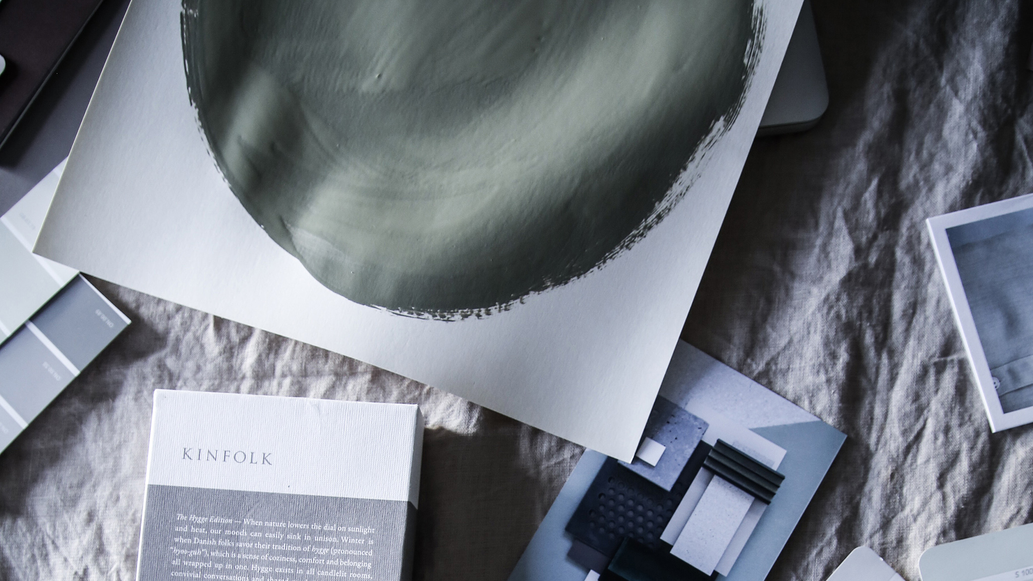 Moodboard grønne farger