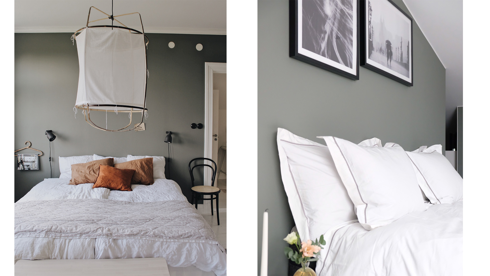 Farge soverom Deep Le Havre Bild #1 @leilabavcic Bild #2 @interiorbysusan Farge soverom Deep Le Havre Bild #1 @leilabavcic Bild #2 @interiorbysusan