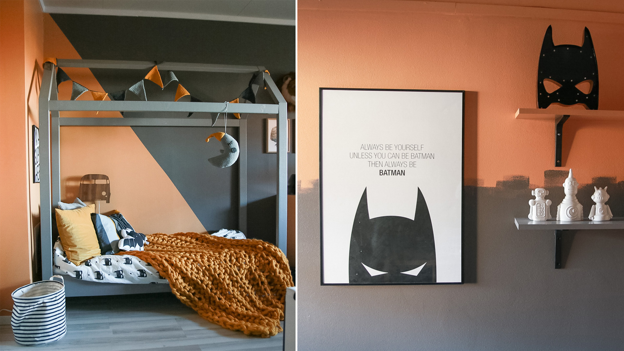 Barnerom hos @hvitelinjer batman tema Barnerom hos @hvitelinjer batman tema