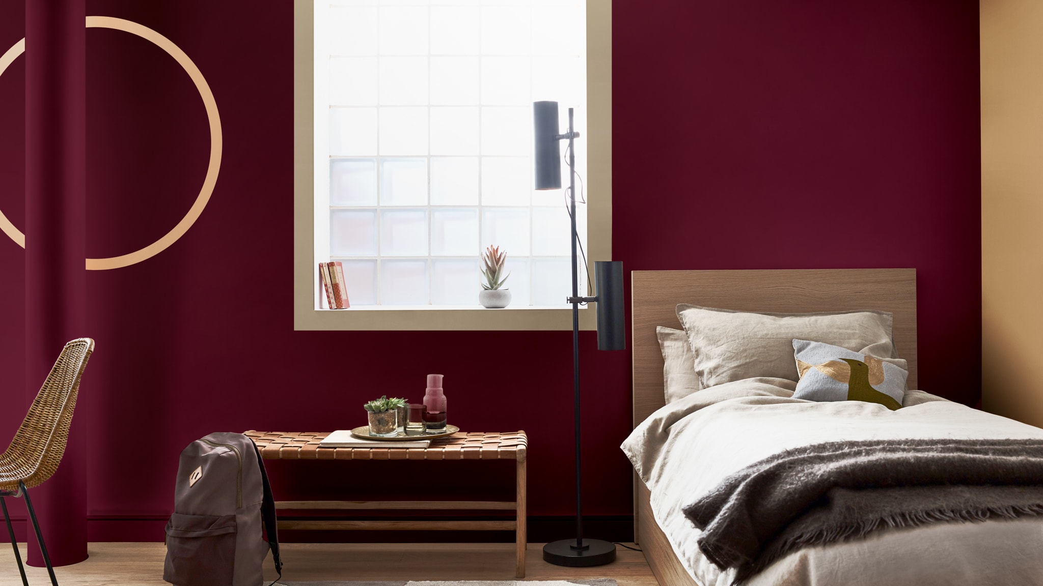 Et fredelig barnerom Nordsjo-Colour-Futures-arets-farge-2019-Et-sted-a-tenke-Barnerom-Inspirasjon-Norge-16