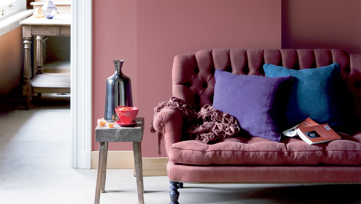 Rosa soffa Rosa soffa